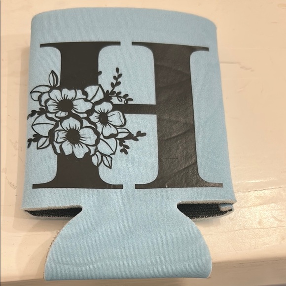Other - Floral Monogram Drink Sleeve
